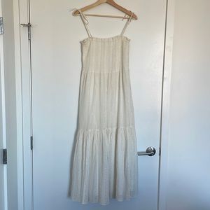 Joie Tie Strap Maxi Dress, Medium
